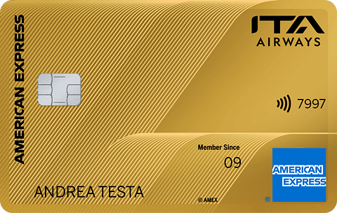 Gold Credit Card ITA Airways American Express